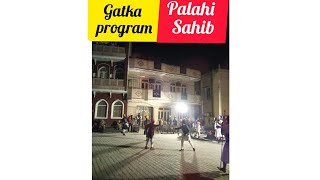 Palahi sahib  Gatka program | Gatka | palahi pind #shorts