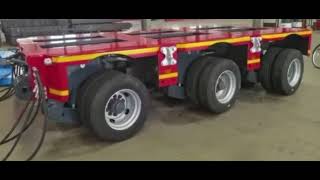 M077 Save Your Money For The Quick Response Steering Low Deck Semi Trailer