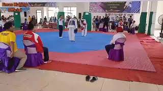 BANYUASIN (Yoel) vs OKU TIMUR (Rangga A) Semifinal Under 80kg Putra || PORPROV SUMSEL OKU RAYA 2021