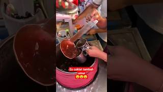 es coklat tambah umur #makananunik #viral #masak