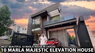 10 Marla  Majestic modern elevation design houses for sale.