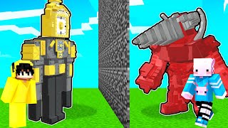 MEGA TİTAN DRİLL MAN VS ASTRO TOİLET | Minecraft