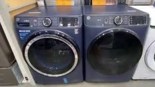 Mini tour of a GE ULTRAFRESH washer and dryer pair