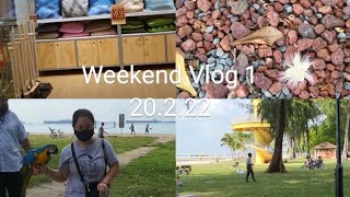 [ Weekend Vlog 1 20.2.22 ] Stroll at East Coast, breakfast @ Sandbank & my 1st time visit at Scoop.