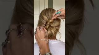 Easy Wedding Guest Hairstyle 💃 #shorts #hair