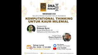 WEBINAR #48 | Komputational Thinking untuk Kaum Milenial