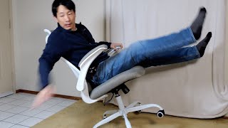 MALOL Office Chair in White Khaki Review