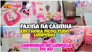 FAXINA RÁPIDA NA CASA COZINHA E QUARTO LIMPEZA ORGANIZAÇÃO ROTINA NOITE DO PASTEL