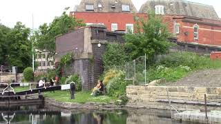 Stroudwater canal - work at Wallbridge