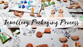 Jewellery Packaging / Polymer clay/ DIY stamping / timelapse / Handmade