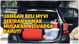 VLOG MYVI/SIRION: FUEL CONSUMPTION PONTIAN-KUANTAN | SEBELUM BELI MYVI BOLEH TGK VIDEO NI DULU