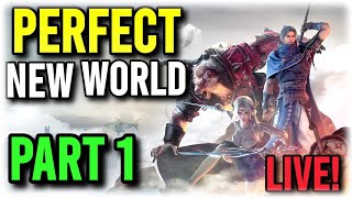 Perfect New World MMORPG Beta Gameplay Part 1