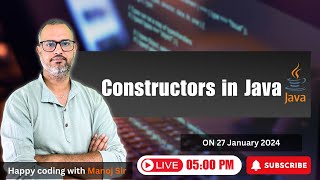 22.3 Constructors in Java | Default Constructor in java | Parametrized Constructor in java