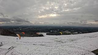 snowgliding timelapse