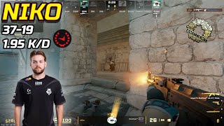 [4K] *Niko IS DOMINATING* (37-19) | Faceit Highlights | July 3, 2024