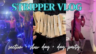 STRIPPER VLOG: SLOW DAY + DAY PARTY + ARTIST NOT THROWING MONEY…