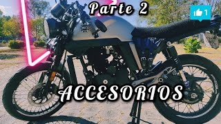 5 ACCESORIOS que TIENES que colocar en tu MOTO / BARATOS/ parte 2 / Rocketman 250