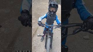 did he do it?! learning how to tail whip bike!