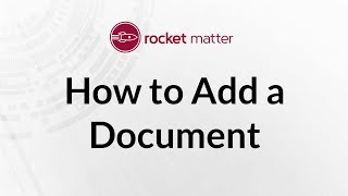 How to Add a Document