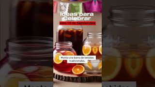 NO Hagas tu Fiesta Mexicana sin una Barra de Bebidas 🥳 | Ideas para Celebrar este 16 de Septiembre🇲🇽