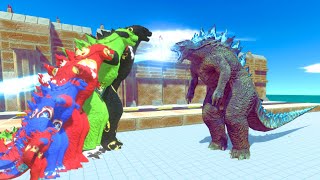 GODZILLA 2014 Challenges Everyone! - Animal Revolt Battle Simulator