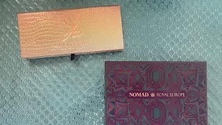 ABH Jackie Aina and nomad royal Europe palettes!