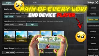 PAIN OF EVERY 20 FPS PLAYER😔 || BGMI MONTAGE LOW END DEVICE || BGMI MONTAGE 🚀🗿