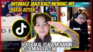 ANTIMAGE JANJI BAKAL BOTAK KALAU MENANG M3!! REKT MAU MENANGIN M3 DEMI MAX BOTAK - REKT REACT TIKTOK