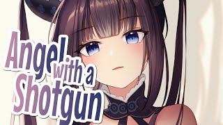 Nightcore - Angel with a Shotgun (Lyrics)