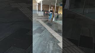 crazy woman screaming and being arrested at train station. #Crime #police #arrested #trainstation