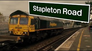 Trains at Stapleton Road 8/9/2020