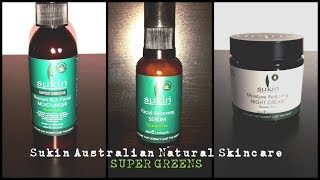 Skincare Review: Sukin Australian Natural Skincare | Super Greens