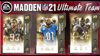 MUT 21 99 OVR Ultimate Legends Debut With Megatron, Ed Reed, Richard Seymour! PLUS Coin Making Ideas