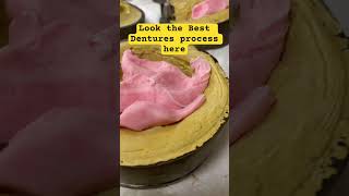 Best Denture Process. #dentures #fypシ #shortvideo #denturecare #dentalcare #smilemakeover