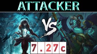 Attacker [Kunkka] vs [Necrophos] ► High SEA Ranked ► Dota 2 7.27c