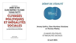 Débat de l'égalité: “Clivages politiques et inégalités sociales" (12 avril 2021)