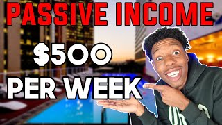 How To Make 500 dollars of Passive Income Per Week (Works World Wide for Any Age)