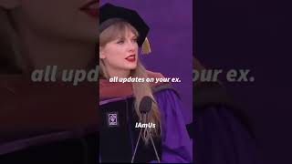 Taylor Swift - Life can be heavy |NYU Commencement| #motivation #shorts #quotes