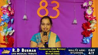 R.D Burman 83rd Birthday Celebration with 83 Songs | Day 4/7 | Waltz Ark Studios.