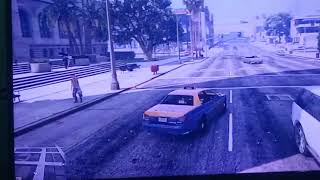 Franklin jadi taxi di GTA V #part2