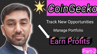 Altcoins & CoinGecko? How to earn profit?