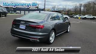 Used 2021 Audi A4 Sedan S line Premium Plus, Montgomeryville, PA PN8822