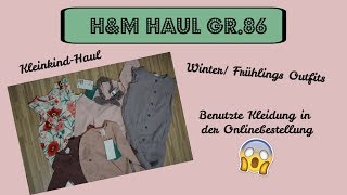 H&M Haul Gr.86 I Frühling I Kleinkind Haul I getragene Kleidung in der Online Bestellung😳