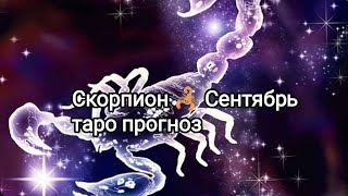 Скорпион 🦂! Каким будет Ваш Сентябрь? #гадание_онлайн