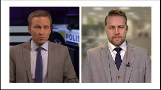 Agenda SVT 2017-01-15 Debatt mellan Mattias Karlsson och Jerzy Sarnecki.