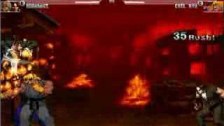 Mugen - Dark Flames vs. Dark Hadou