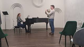 R. Schumann "Adagio and Allegro" Op. 70 for french horn and piano