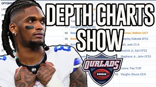 CeeDee Lamb Contract Drama & NFL News This Week | Ourlads Depth Chart Shows