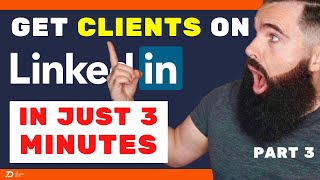 B2B Lead Generation | HOW TO USE LINKEDIN TO GET CLIENTS (In 3 Minutes)