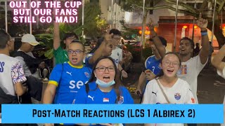 Post-Match Reactions - Lion City Sailors v Albirex Niigata (S) (Singapore Cup 5 Nov '22)